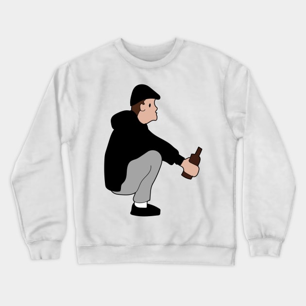 slav squat - gopnik Crewneck Sweatshirt by Slavstuff